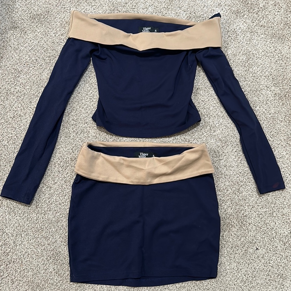 Tiger Mist skirt set